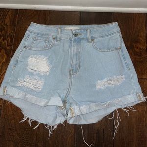 jean shorts pacsun